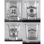 Jack Daniels 4 Assorted Shot Glass Set 5230