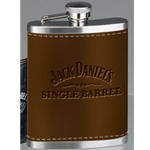 Jack Daniels Leather Wrapped Flask 5541