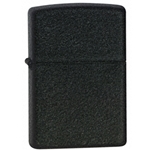 Zippo Black Crackle Lighter With Free Engraving and Free Shipping 236