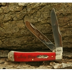 Smooth Red Bone Trapper -Scrolled Bolsters-Gift Box 85306