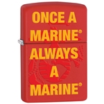 Zippo Once A Marine Always A Marine 29387