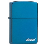 Zippo® Logo-Sapphire