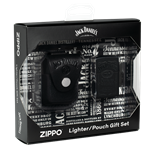 Zippo Jack Daniel's Lighter & Pouch Gift Set - 48460