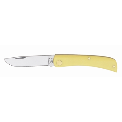 Yellow Handle Sod Buster Jr. 032 CV Engravable