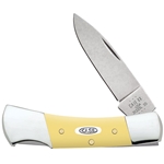 Case Yellow Handle Lockback 81089 - Engravable