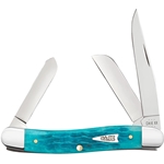 Sky Blue Bone Medium Stockman 50642 - Engravable