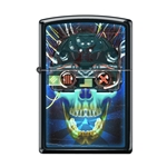 Zippo Skull Blacklight - 59830