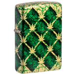Zippo Bud Wallpaper, 540 Fusion Tumbled Brass - 46265
