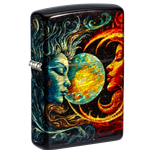 Zippo Sun & Moon 540 Fusion Tumbled Brass - 46563