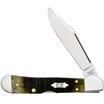 Case Olive Green Bone Mini CopperLock 39236 - Engravable