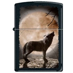 Zippo Wolf Howling at the Moon 39085