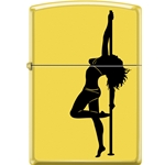 Zippo Pole Dancer Lemon yellow  21659