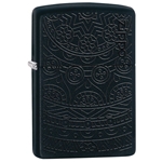 Zippo Black on Black Design 29989