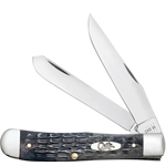 Pocket Worn Gray Bone Trapper CV 58410 - Engravable