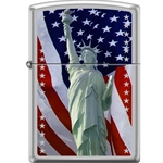 Zippo Statue of Liberty w/ Flag 14040