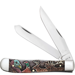 Wild Game Natural Bone Trapper Gift Boxed 60585 - Engravable