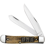 Father's Day Natural Bone Trapper with Gift Tin 10608 - Engravable