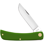 Green Synthetic Smooth Handle Sod Buster Jr. 53395 - Engravable