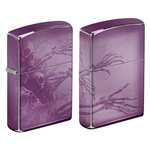 Zippo Zombie Skeletons Purple - 55629