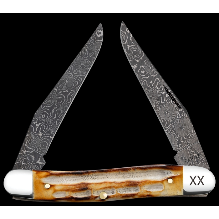 Burnt Natural Bone Deep Canyon Muskrat Damascus 27231