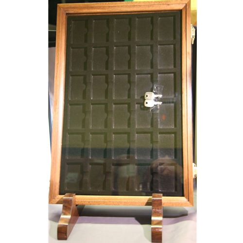 Walnut Zippo Display Case