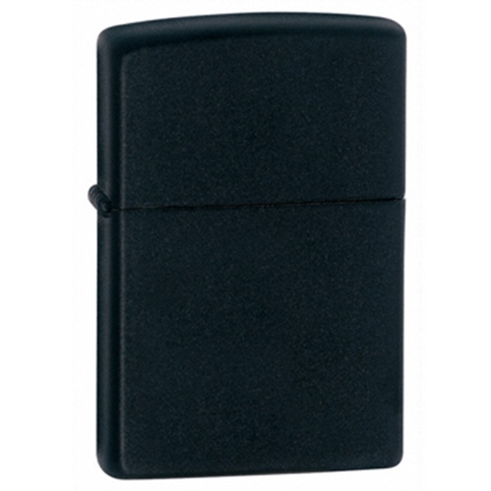 Free engraving with this Zippo Black Matte Lighter